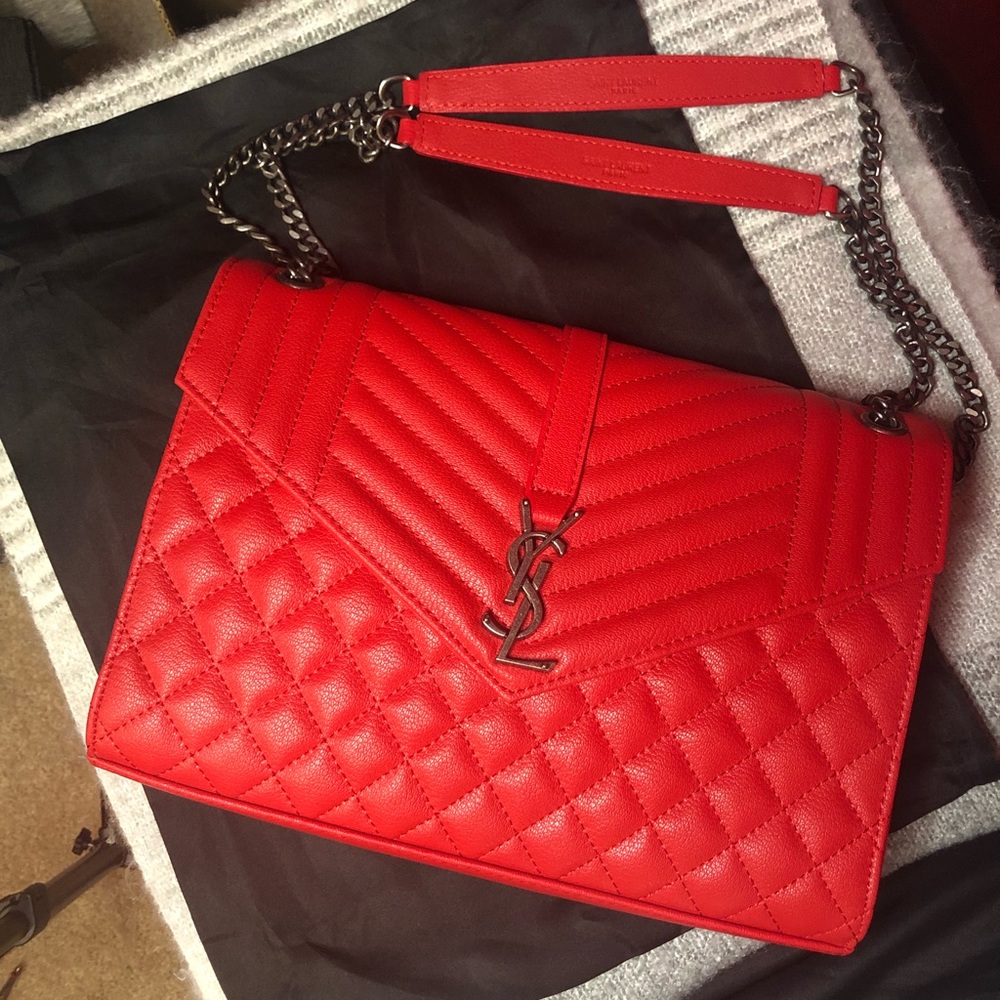 Lux large envelope flap bag